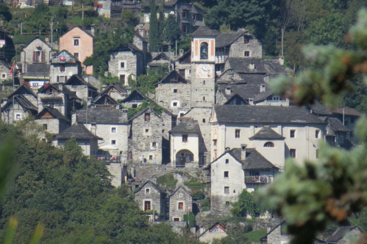 Villa Rustico Paese à Vogorno Extérieur photo